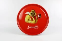 Lucaffé Tablett Rund, Rot/rot- 41 Cm