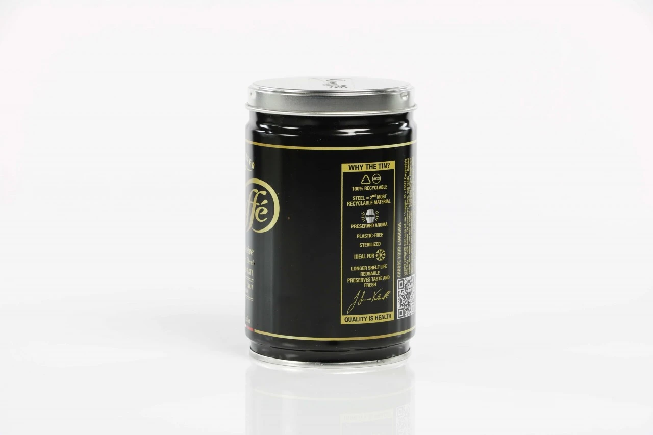 Lucaffe Dose Mr. Exclusive 100% Arabica 250g Gemahlen 4 Lucaffe Dose Mr. Exclusive 100% Arabica 250g Gemahlen – Bild 2