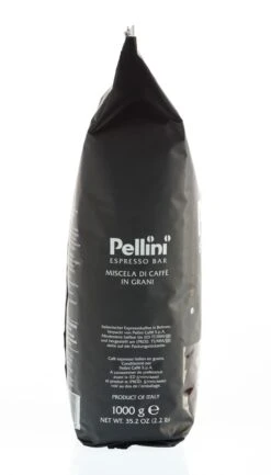 Pellini Cremoso No. 9 - 1kg Espresso Bohnen -Kaffeegetränkeladen 1136 Pellini CREMOSO 1000g Bohne Beutel links 1280x1280