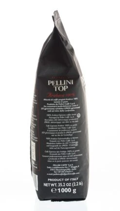 Pellini Top Class 100% Arabica 1kg Kaffee Bohnen - Espresso -Kaffeegetränkeladen 1137 Pellini TOP 100 Arabica 1000g Bohne Beutel links 1280x1280