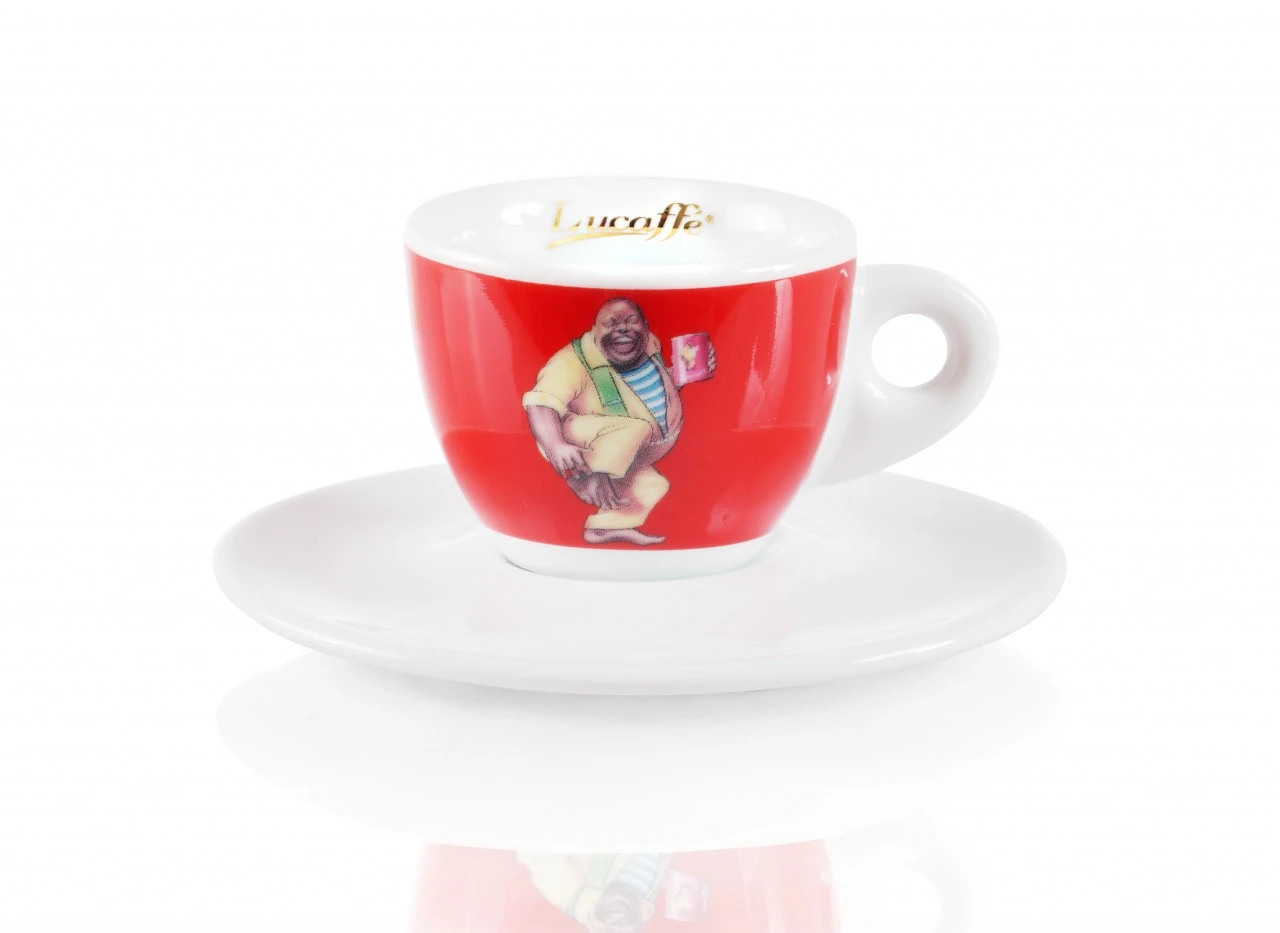 Lucaffe Tasse Für Espresso Classico Rot 4 Lucaffe Tasse Für Espresso Classico Rot – Bild 2