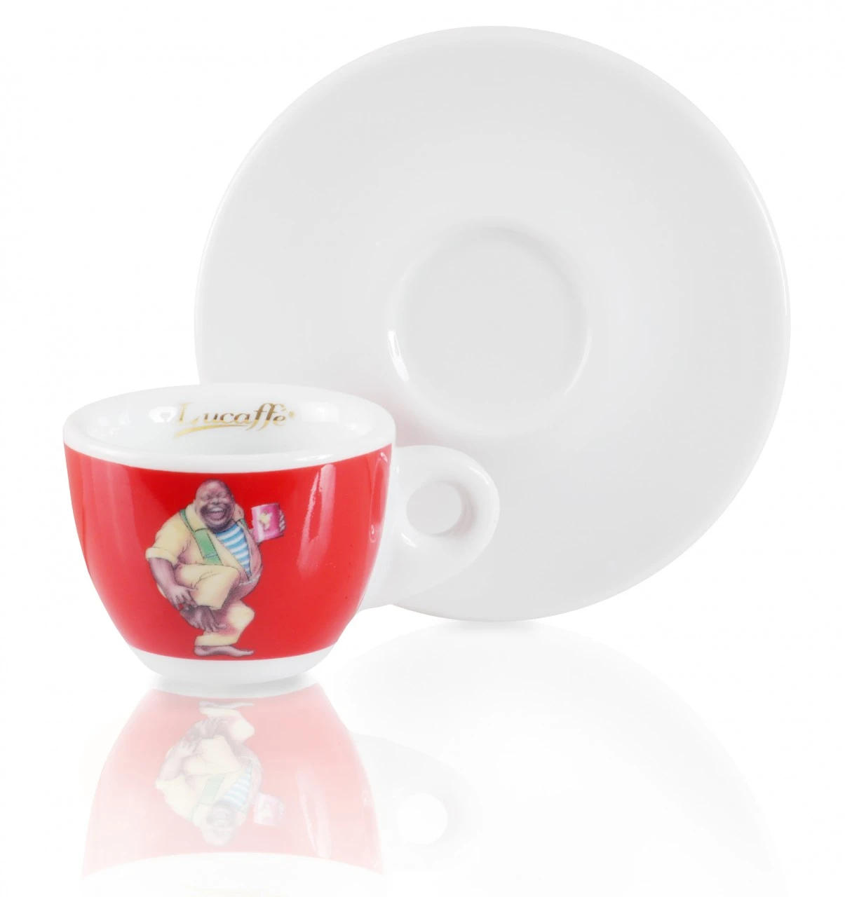 Lucaffe Tasse Für Espresso Classico Rot 5 Lucaffe Tasse Für Espresso Classico Rot – Bild 3