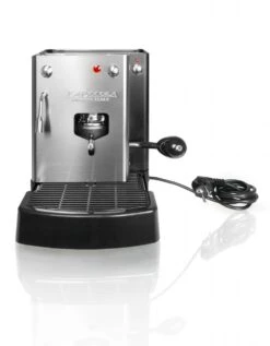 La Piccola SARA AQUA NERO - Für ESE Pads (keine Dampfdüse, Sondern Heisswasserauslass)