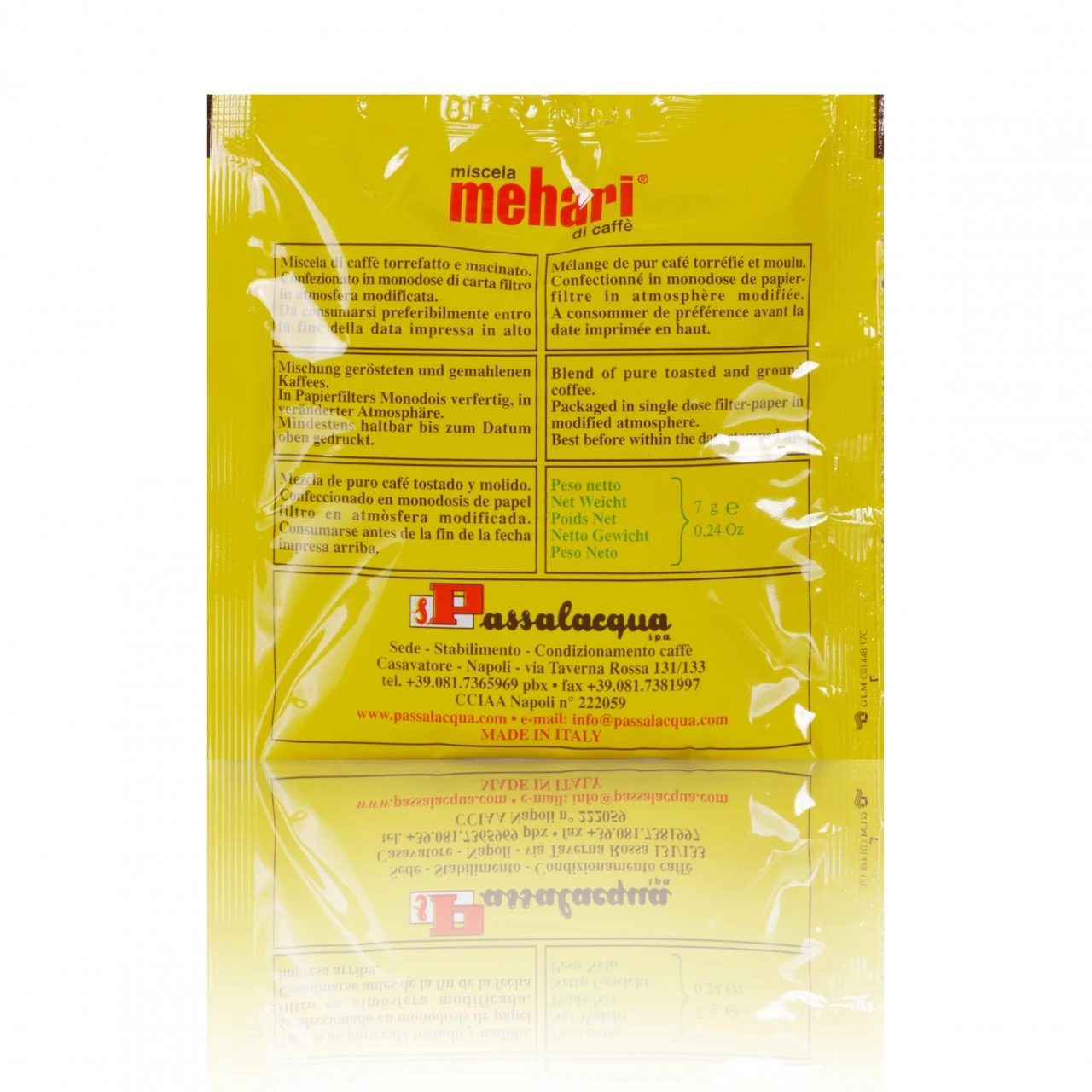 PASSALACQUA Mehari 150*7g Pads Gemahlen 4 PASSALACQUA Mehari 150*7g Pads Gemahlen – Bild 2