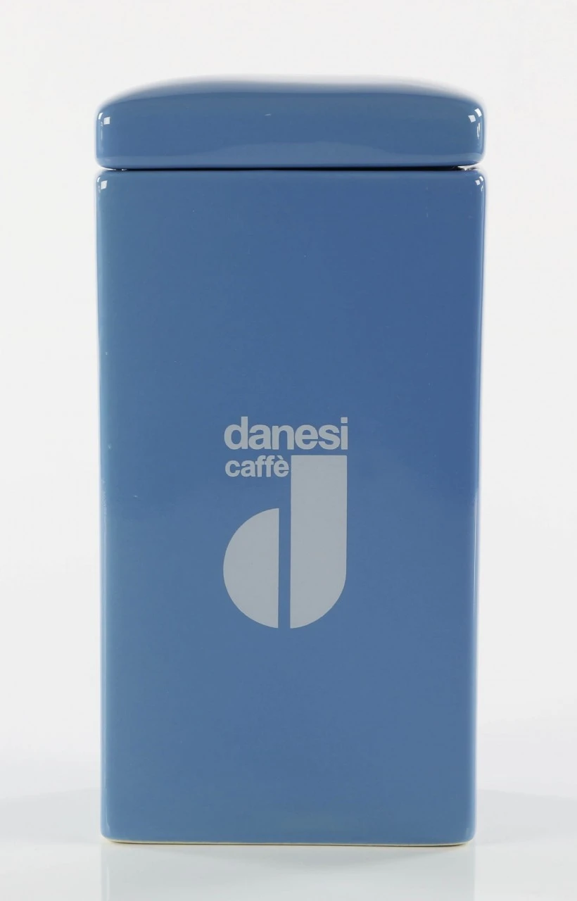 Danesi Kaffeedose/Pot Light Blue/Hellblau - Keramik 3 Danesi Kaffeedose/Pot Light Blue/Hellblau - Keramik