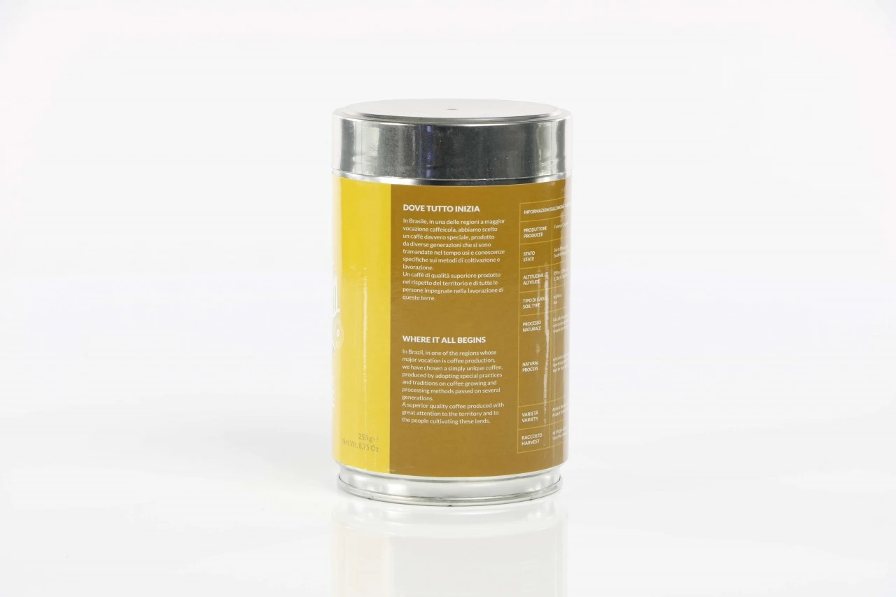 Danesi Monorigin Brasile 250g - In Der Dose 4 Danesi Monorigin Brasile 250g - In Der Dose – Bild 2