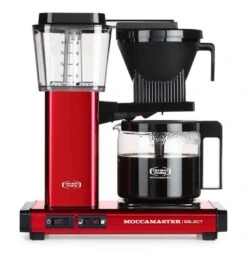 Moccamaster KBG SELECT - Filterkaffeemaschine - Rot Metallic
