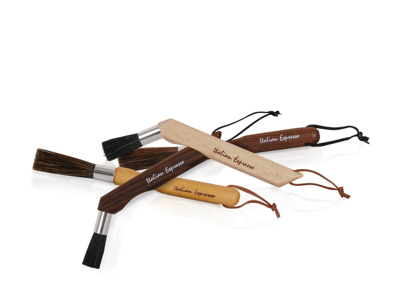 Espresso-Mühlen Pinsel, Hell Geölt 4 Espresso-Mühlen Pinsel, Hell Geölt – Bild 2