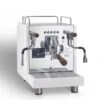 Bezzera Duo DE Weiß - 2-Kreis Siebträger Espressomaschine - Mit Rotationspumpe & BZ Brühkopf -Kaffeegetränkeladen Bezzera Duo DE Weiss Front 1280x1280