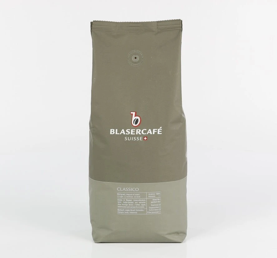 Blasercafé Classico Espressobohnen 1kg Packung 3 Blasercafé Classico Espressobohnen 1kg Packung