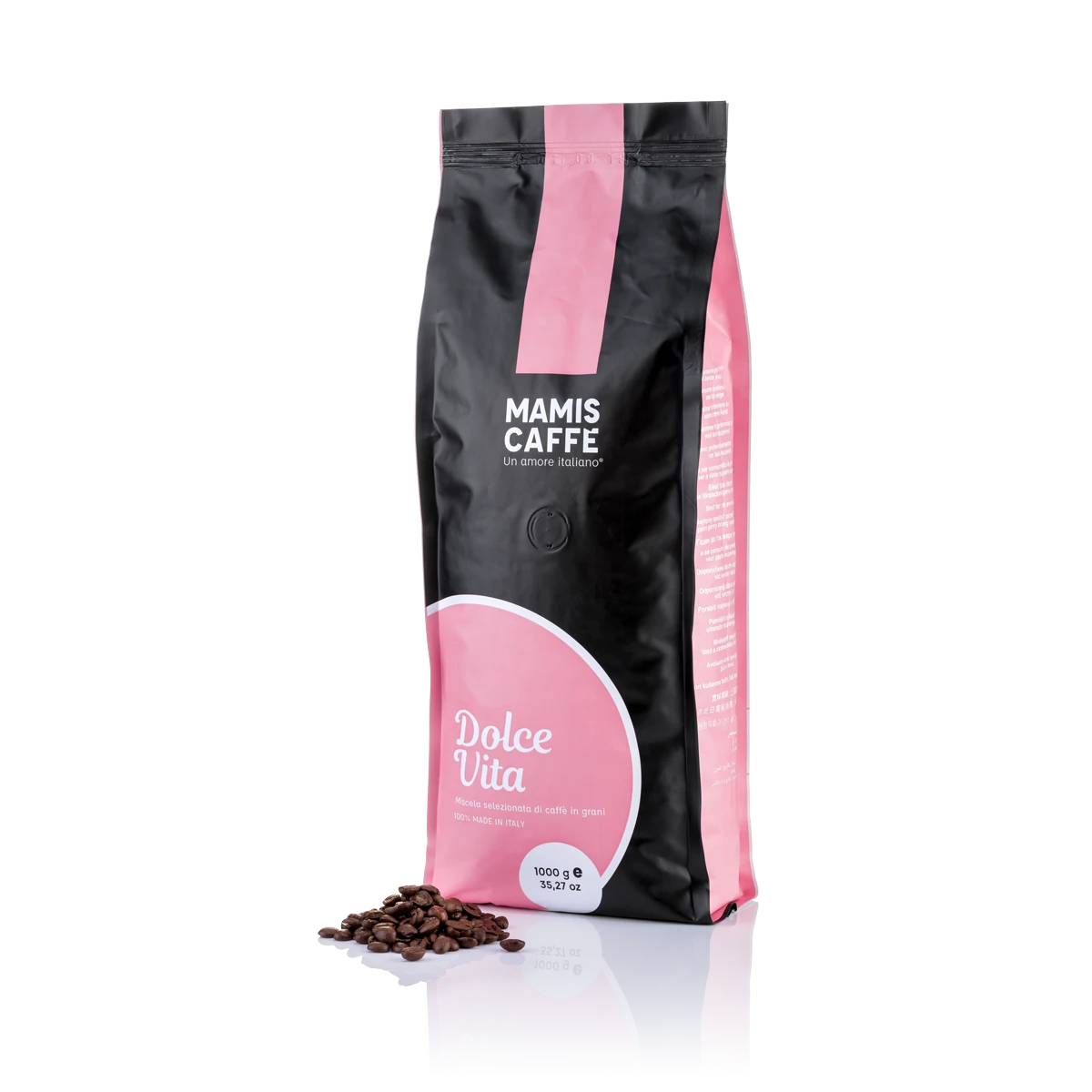 Mamis Caffe Dolce Vita - Espresso - 1kg Bohnen 3 Mamis Caffe Dolce Vita - Espresso - 1kg Bohnen