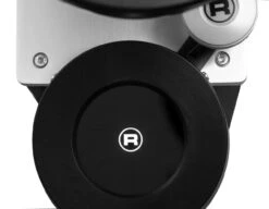 RETOURE - Rocket Faustino 50 Espressomühle - Chrom Kupfer -Kaffeegetränkeladen Detail Display4 schwarz 1280x1280 3