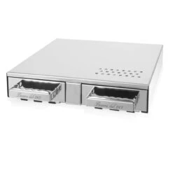 2er Sudschublade - Edelstahl - Von Bezzera - Neues Design