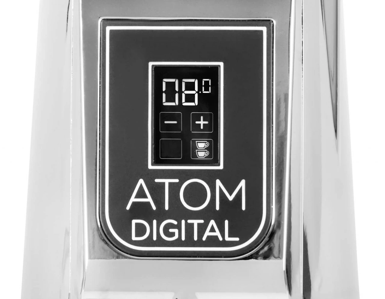 Eureka ATOM Digital 65mm Espressomühle - Chrom - 5 Jahre Garantie 6 Eureka ATOM Digital 65mm Espressomühle - Chrom - 5 Jahre Garantie – Bild 4