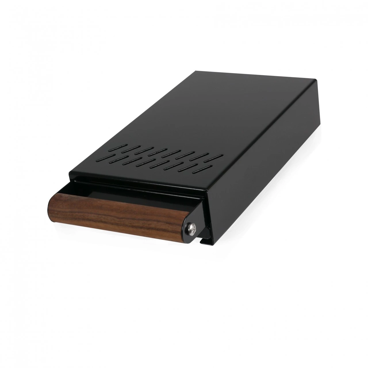 Sudschublade Micro Inox Elegance - Holzgriff - Schwarz 3 Sudschublade Micro Inox Elegance - Holzgriff - Schwarz