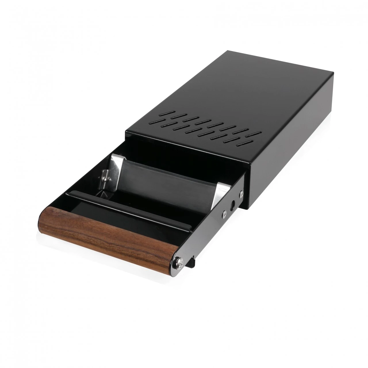 Sudschublade Micro Inox Elegance - Holzgriff - Schwarz 5 Sudschublade Micro Inox Elegance - Holzgriff - Schwarz – Bild 3