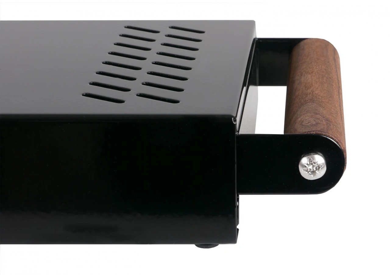 Sudschublade Micro Inox Elegance - Holzgriff - Schwarz 6 Sudschublade Micro Inox Elegance - Holzgriff - Schwarz – Bild 4