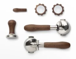 ECM Veredelungsset In Nussholz Mit Drehknöpfen Von Brewspire
