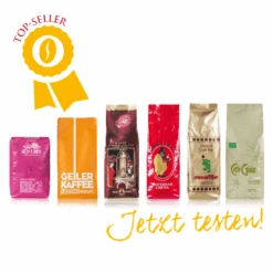Gourmet-Selektion - TOP SELLER: Unsere 6 Besten Kaffees 1,5 Kg - Für Sie Und Zum Verschenken!
