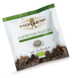 Miscela D'Oro MISCELA D ORO Pads Espresso Natura - 150 Stück IT-BIO-007
