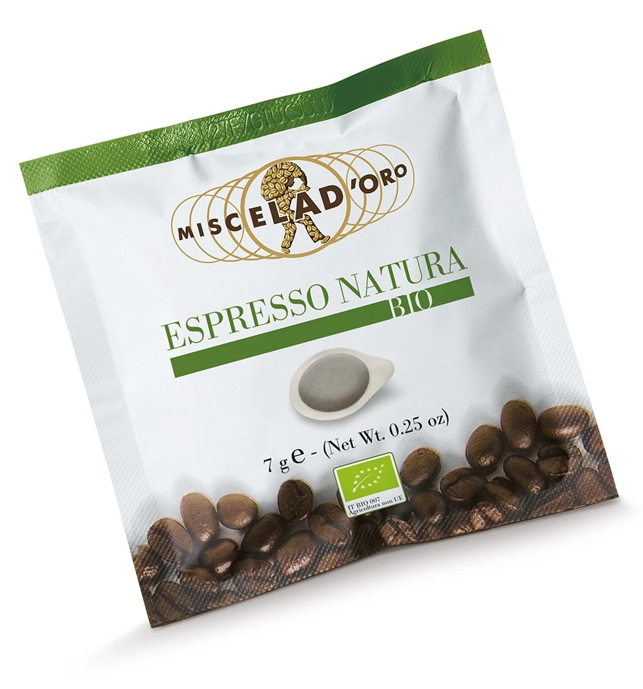 Miscela D'Oro MISCELA D ORO Pads Espresso Natura - 150 Stück IT-BIO-007 3 Miscela D'Oro MISCELA D ORO Pads Espresso Natura - 150 Stück IT-BIO-007