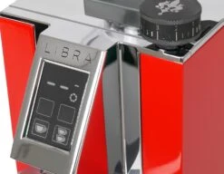 Eureka MIGNON LIBRA Espressomühle - Ferrari Rot 16CR - Gewichtsabhängiges Mahlen - 5 Jahres Garanti -Kaffeegetränkeladen Eureka LIBRA rot Mahlgradrad Oro LinieE13059 5 8056600013777 1280x1280