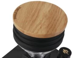 Eureka MIGNON SINGLE DOSE Espressomühle In Schwarz-matt - 5 Jahre Garantie -Kaffeegetränkeladen Eureka Single Dose Muhle schwarz Holzdeckel E12400 8 8059519339448 1280x1280