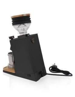 Eureka MIGNON SINGLE DOSE Espressomühle In Schwarz-matt - 5 Jahre Garantie -Kaffeegetränkeladen Eureka Single Dose Muhle schwarz Ruckansicht E12400 7 8059519339448 1280x1280