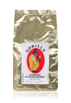 Gorilla Espresso Entkoffeiniert - 1kg Bohnen