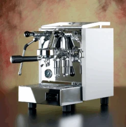 ACM Milano HOMEY TEMPO - Shottimer - 2-Kreis-Espressomaschine - Rot -Kaffeegetränkeladen Homey ST in weiss 1280x1280