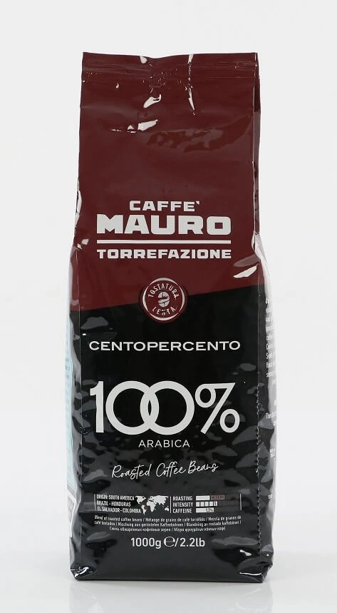 Mauro Espressobohnen Centopercento 1kg 3 Mauro Espressobohnen Centopercento 1kg