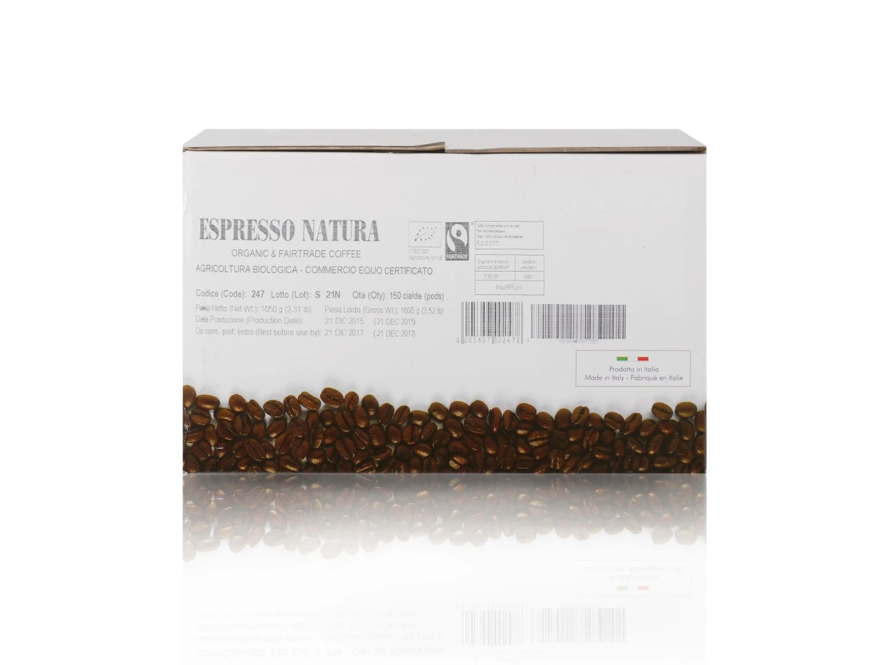 Miscela D'Oro MISCELA D ORO Pads Espresso Natura - 150 Stück IT-BIO-007 7 Miscela D'Oro MISCELA D ORO Pads Espresso Natura - 150 Stück IT-BIO-007 – Bild 5