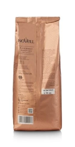Novell Gourmet Responsable Espressobohnen 1kg -Kaffeegetränkeladen Novell Gourmet Responsable 1kg Ruckansicht 1280x1280