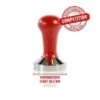 MOTTA Tamper Eiche Rot 58,4 Mm - Competition -Kaffeegetränkeladen Produktbild Competition Tamper rot 1280x1280