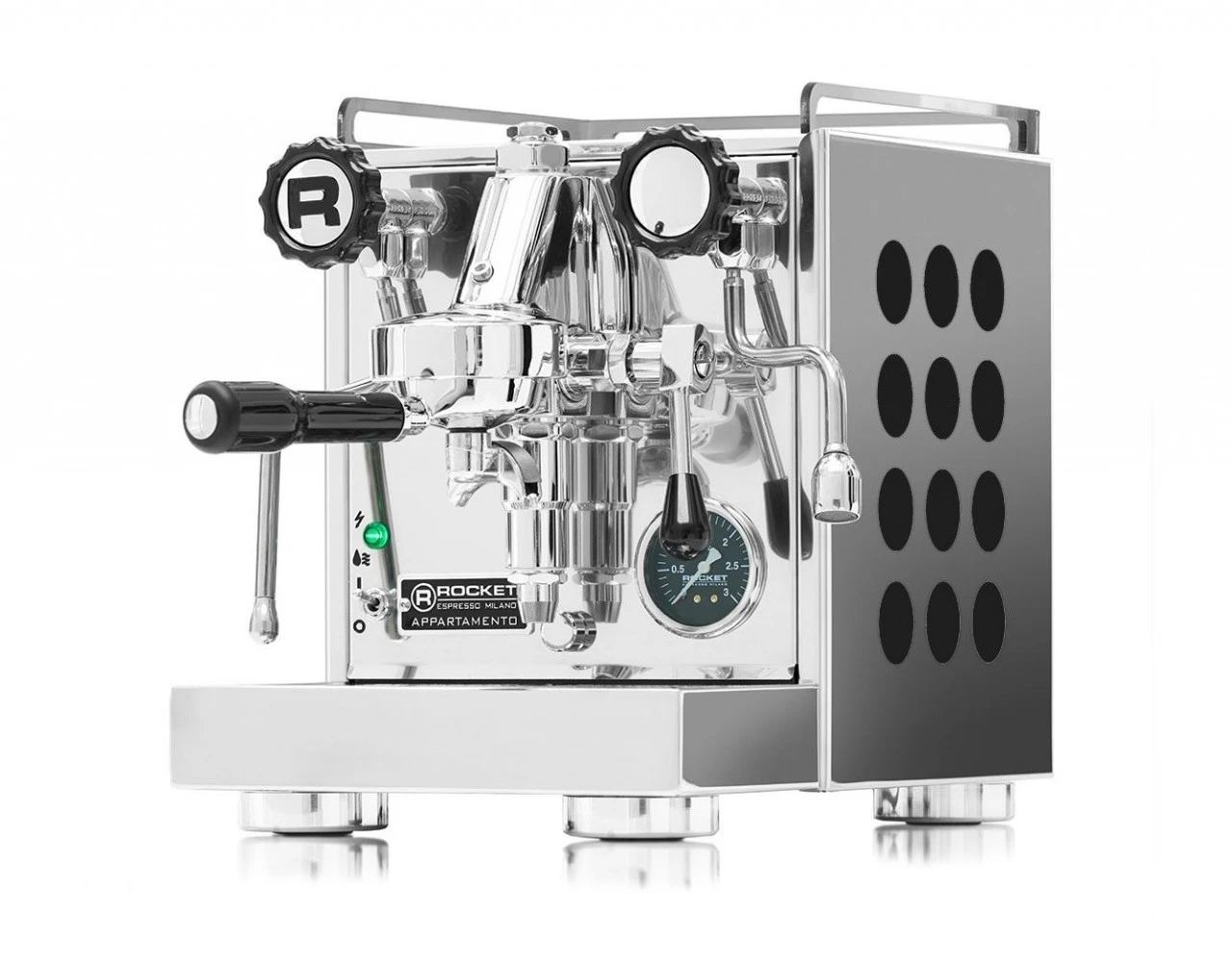 Rocket Appartamento Schwarz - 2-Kreis Maschine - Faema Brühkopf 3 Rocket Appartamento Schwarz - 2-Kreis Maschine - Faema Brühkopf