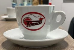Torrisi Cappuccinotasse Mit Unterteller - Altes Logo