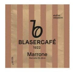Blasercafé Marrone 200 ESE-Pads Je 7 Gramm -Kaffeegetränkeladen blasercafe morrone ese pads einzeln alufrei verpackt 1280x1280