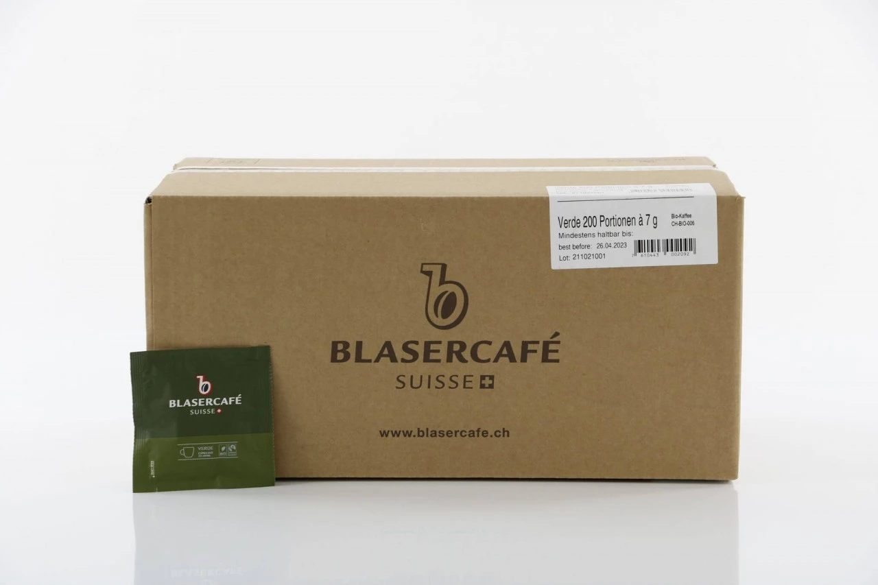 Blasercafé Verde BIO Fairtrade CH-BIO-006, 200 ESE-Pads Je 7 Gramm 4 Blasercafé Verde BIO Fairtrade CH-BIO-006, 200 ESE-Pads Je 7 Gramm – Bild 2