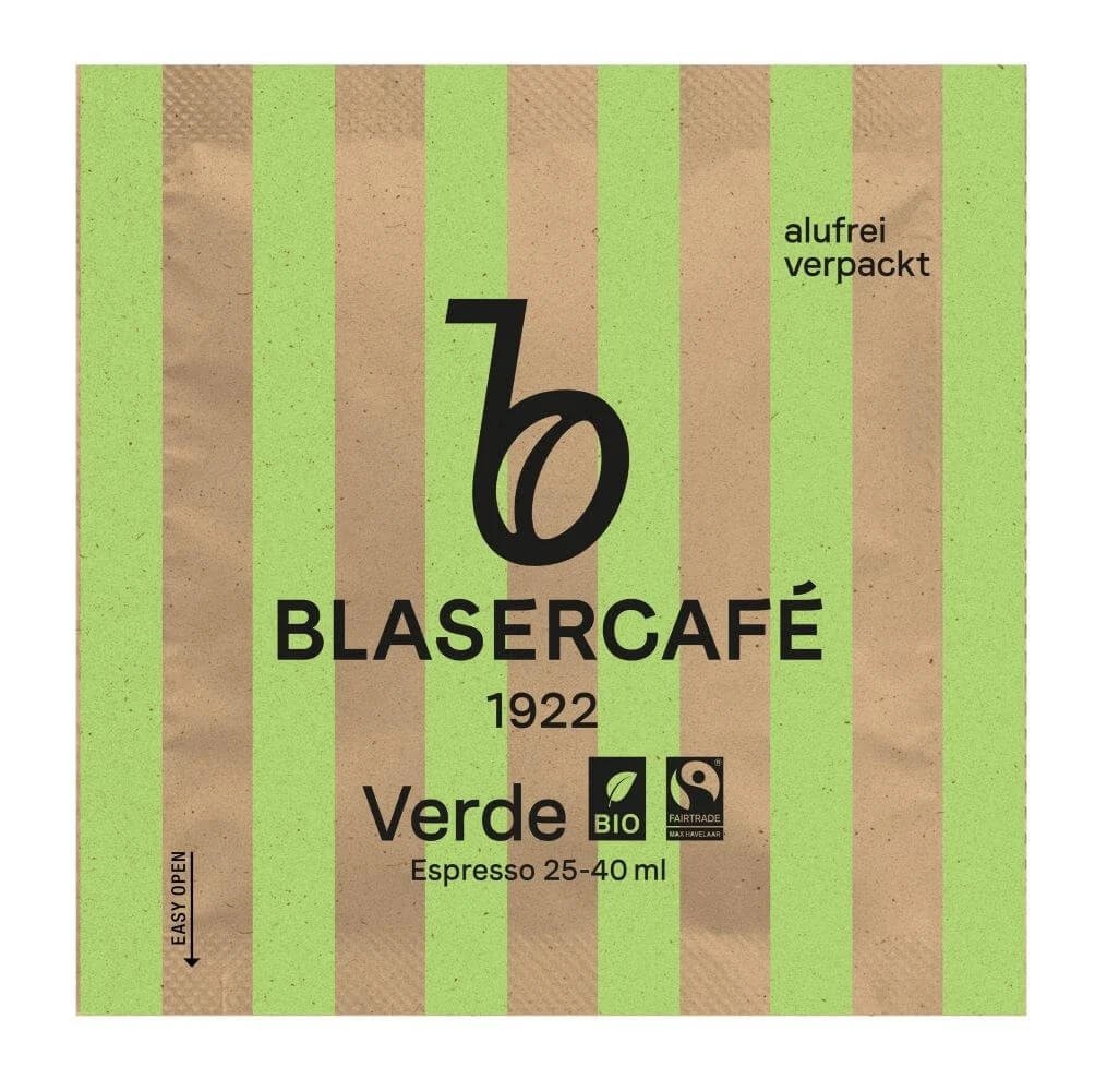 Blasercafé Verde BIO Fairtrade CH-BIO-006, 200 ESE-Pads Je 7 Gramm 5 Blasercafé Verde BIO Fairtrade CH-BIO-006, 200 ESE-Pads Je 7 Gramm – Bild 3