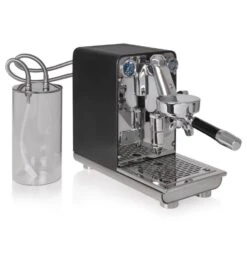 Vorführgerät - ECM Puristika Edelstahl/Anthrazit (81025) -Kaffeegetränkeladen ecm puristika edelstahl anthrazit seitlich 1280x1280