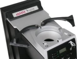 Etzinger EtzMax Light T Schwarz Kaffeemühle, 200g Hopper -Kaffeegetränkeladen etzinger etzmax light t schwarz kaffeemuehle 200g hopper oeffung bohnenbehaelter 1280x1280