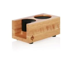 Eureka Eichenholz Tamperstation Mit Einem Platz