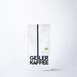 GEILER KAFFEE Röstung Bielefeld - Entkoffeiniert - 250g Bohnen - Bio&Fair