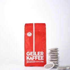 GEILER KAFFEE Röstung München - 20 ESE Pads Ohne Alu-Umverpackung