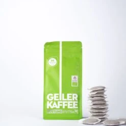 GEILER KAFFEE Röstung Stuttgart - BIO & FAIR - 20 ESE Pads Ohne Alu-Umverpackung