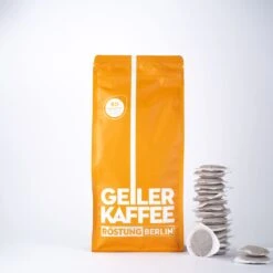 GEILER KAFFEE Röstung Berlin - 80 ESE Pads Ohne Alu-Umverpackung