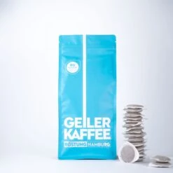 GEILER KAFFEE Röstung Hamburg - 80 ESE Pads Ohne Alu-Umverpackung