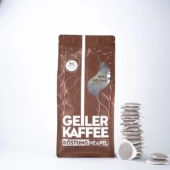 GEILER KAFFEE - Holzröstung NEAPEL - ESE Pads 80 Stück