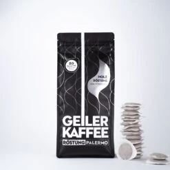 GEILER KAFFEE - Holzröstung PALERMO - ESE Pads 80 Stück