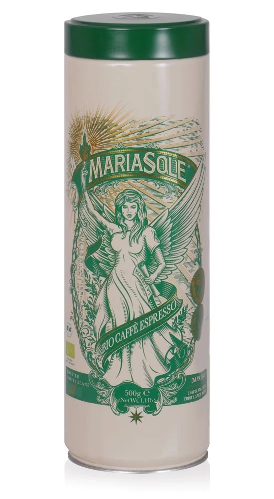 MariaSole Bio Espresso 500g Bohnen In Der Dose 3 MariaSole Bio Espresso 500g Bohnen In Der Dose